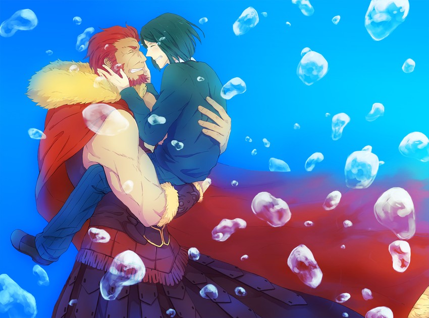 iskandar and waver velvet (fate and 1 more) drawn by hima-jin