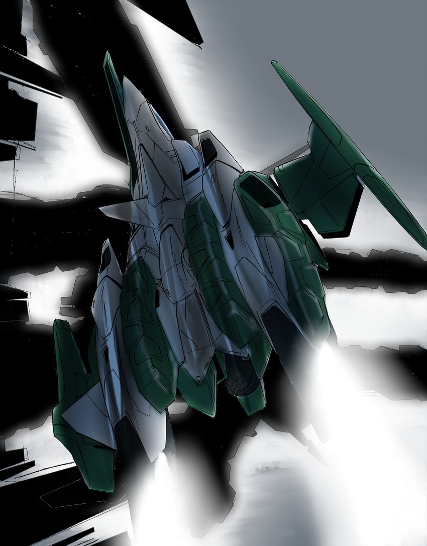 vf-2ss (macross and 1 more) drawn by milkysistem