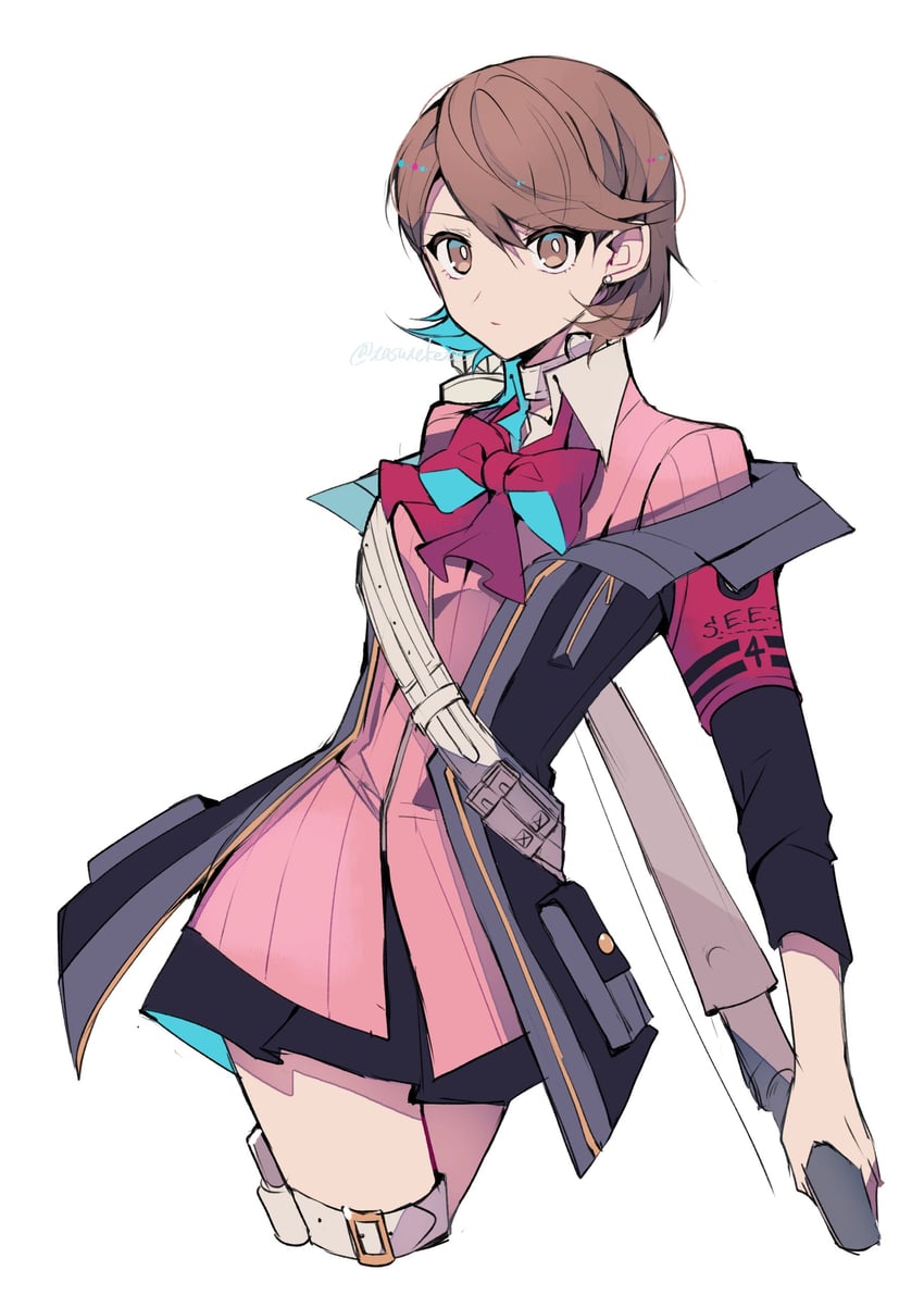 takeba yukari (persona and 2 more) drawn by teketeke_(tasutekete)