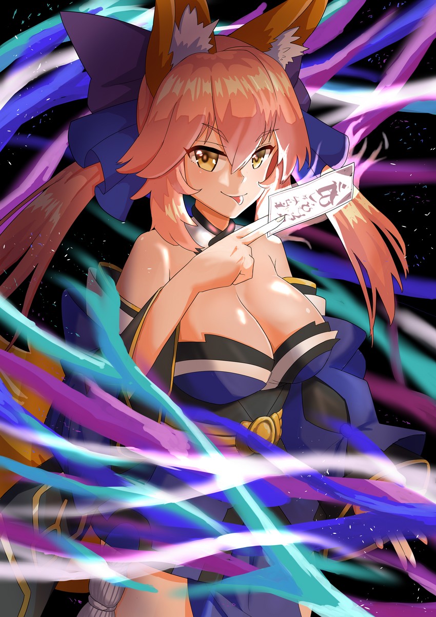 tamamo and tamamo no mae (fate and 1 more) drawn by karakusa.p