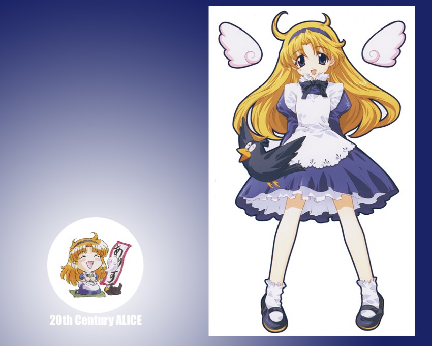 alice and yukichi (alice's adventures in wonderland and 1 more)