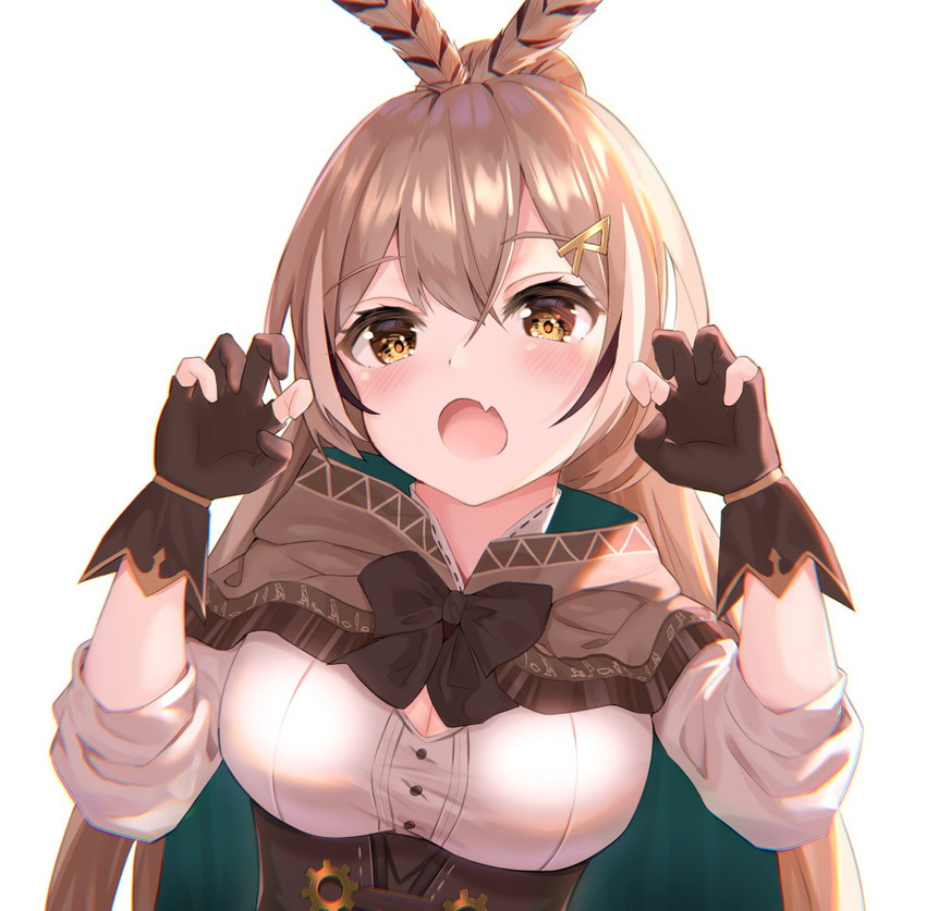 nanashi mumei (hololive and 1 more) drawn by magaqq123