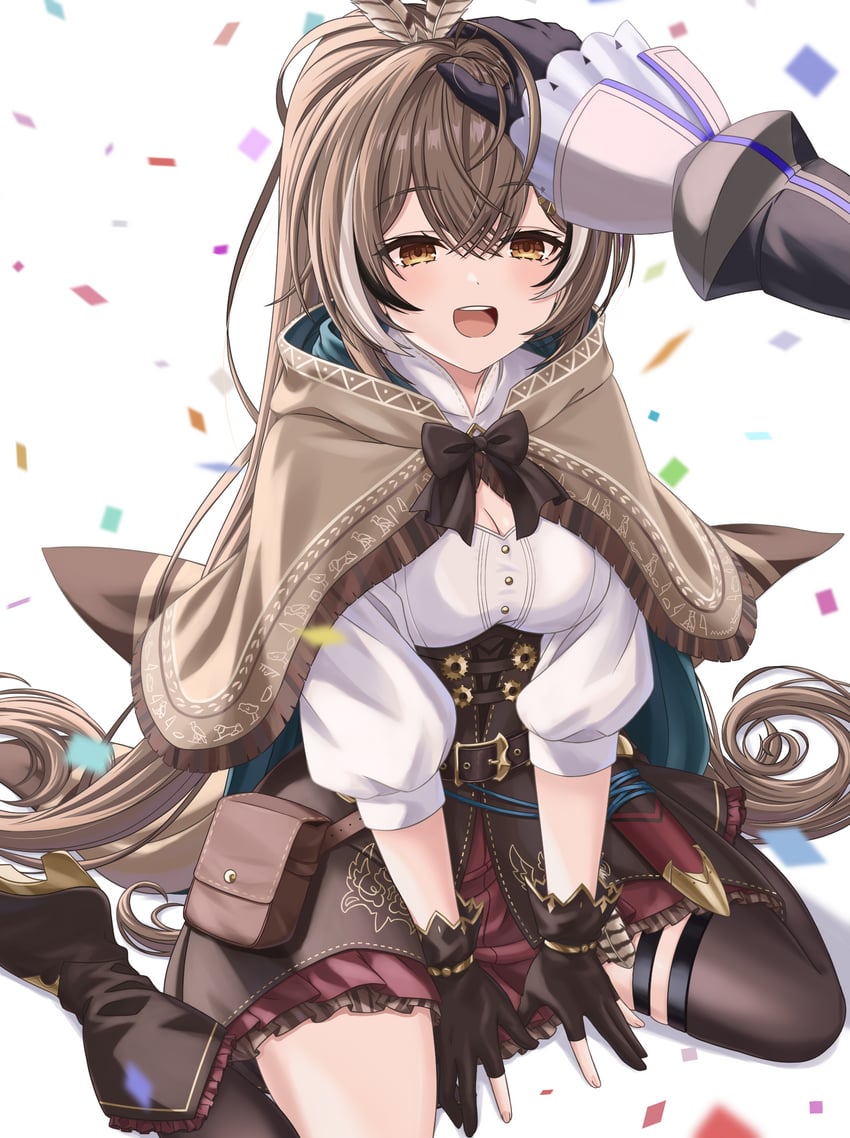ouro kronii and nanashi mumei (hololive and 1 more) drawn by gardavwar