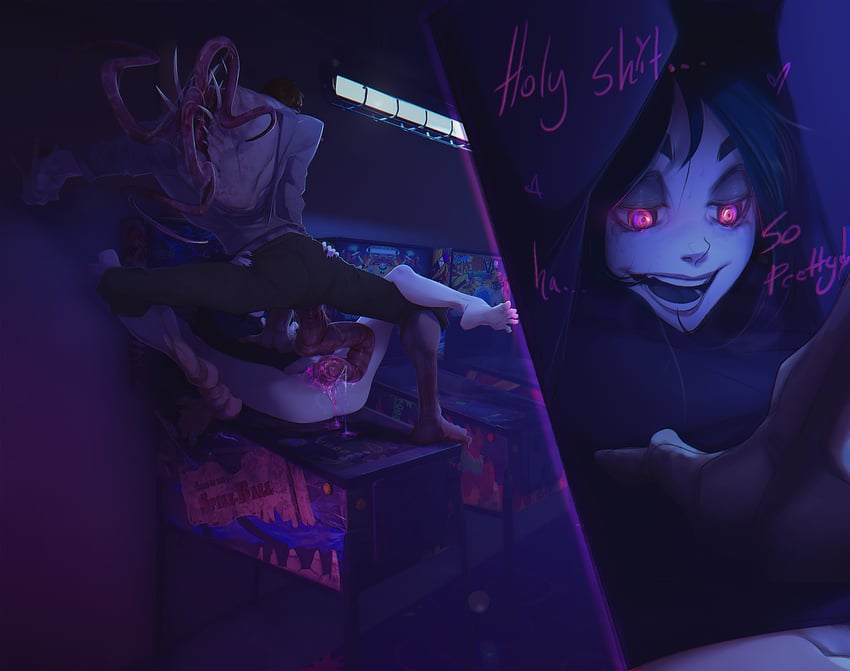 host and the unknown (original and 1 more) drawn by obj_shep