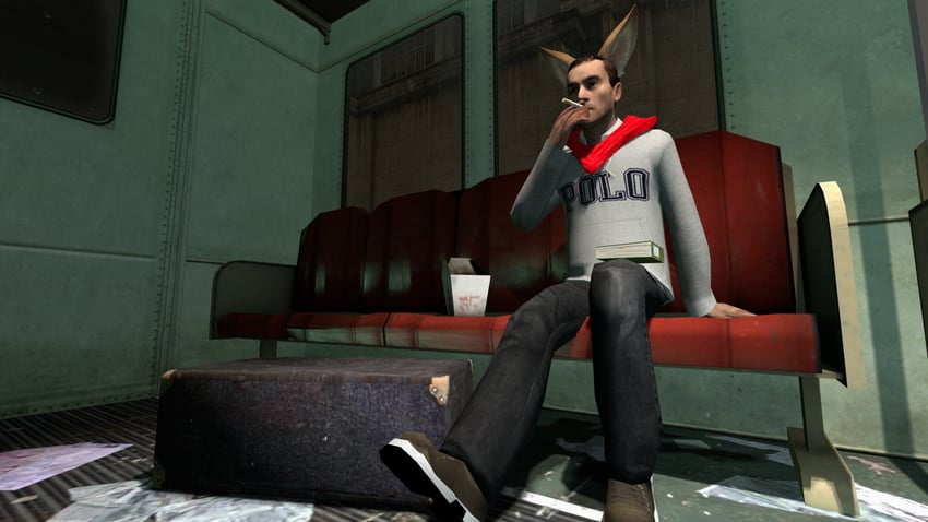 katsu yano and male 09 (half-life and 2 more) drawn by healkameow
