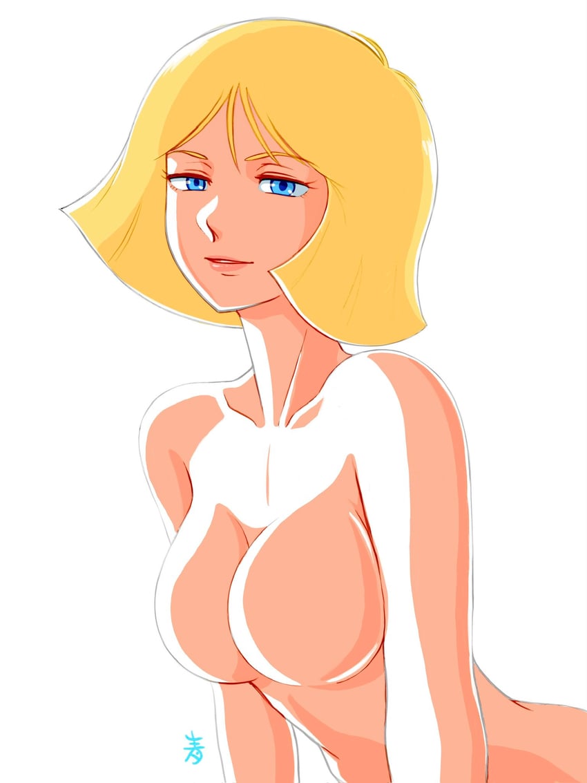 sayla mass (gundam and 1 more) drawn by aobito_sukoyaka_bystander