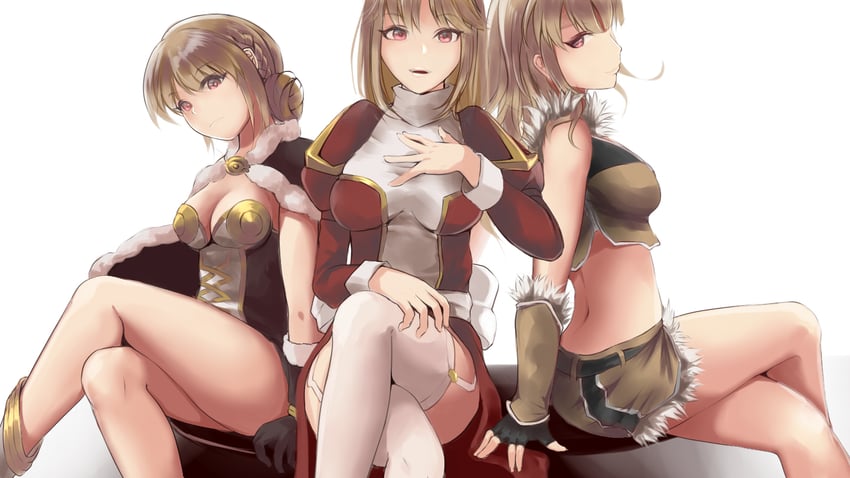high priest, high wizard, sniper, kathryne keyron, cecil damon, and 1 more (ragnarok online) drawn by sail_(sail-away)