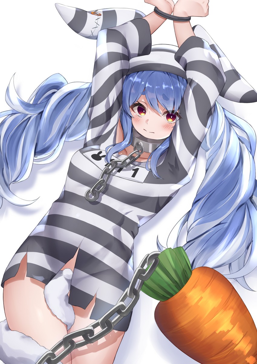 usada pekora and don-chan (hololive) drawn by higashigure