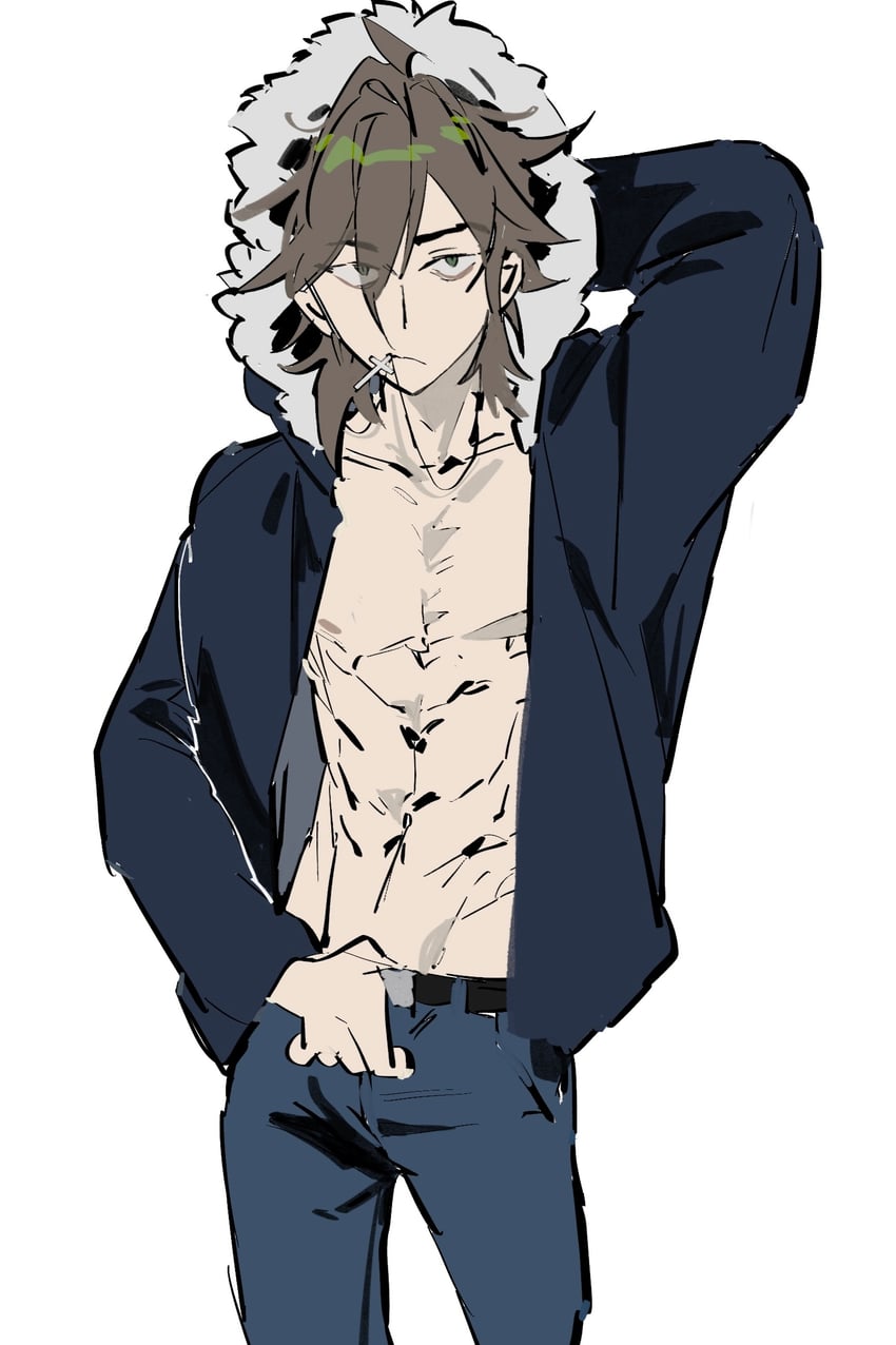 isoi reiji (saibou shinkyoku) drawn by mao_rongrong_huli_chu