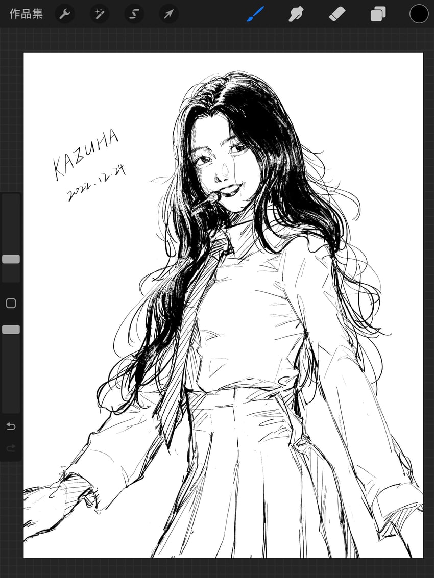 nakamura kazuha (real life and 1 more) drawn by chunqing_jisandi
