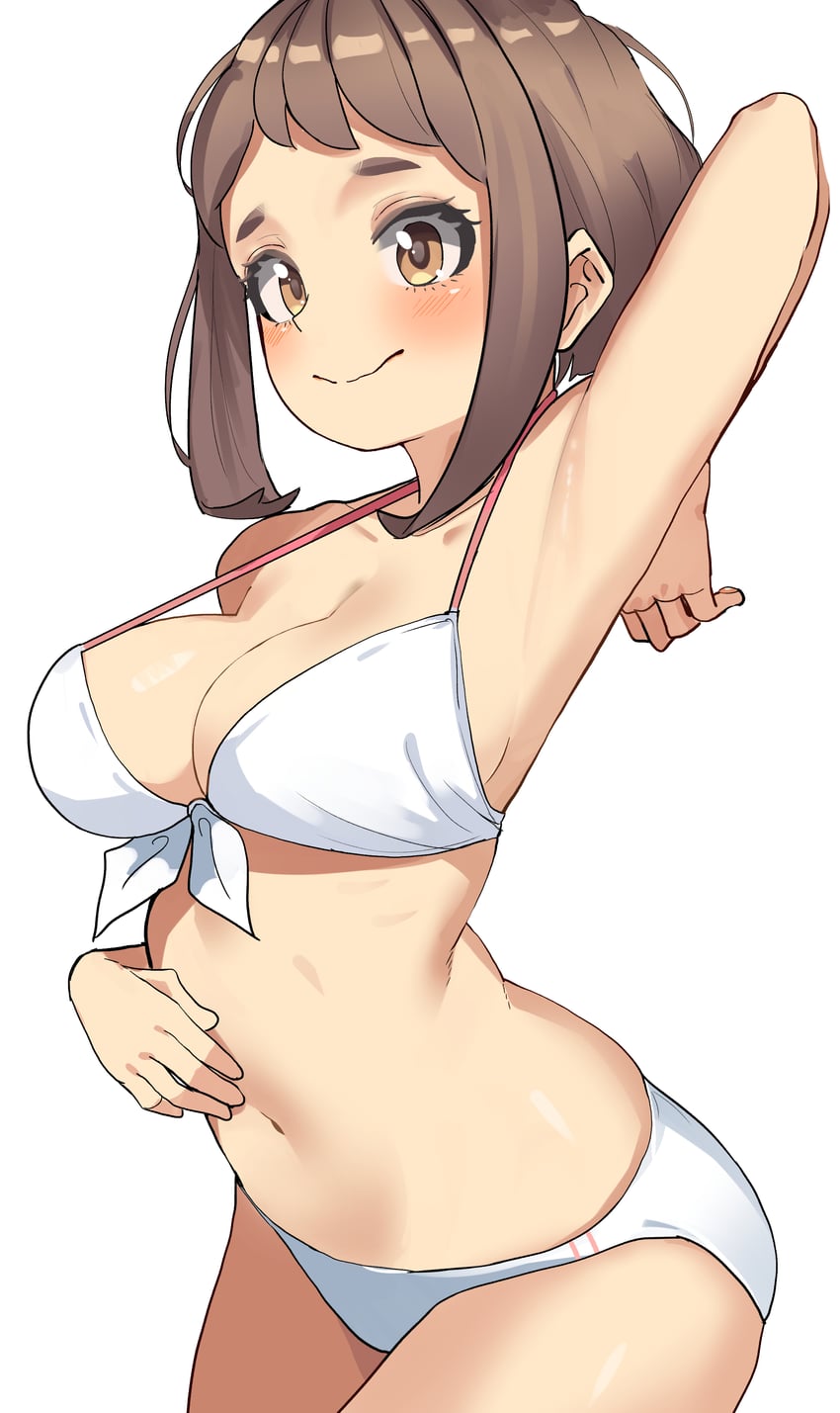 uraraka ochaco (boku no hero academia) drawn by zd_(pixiv6210083)