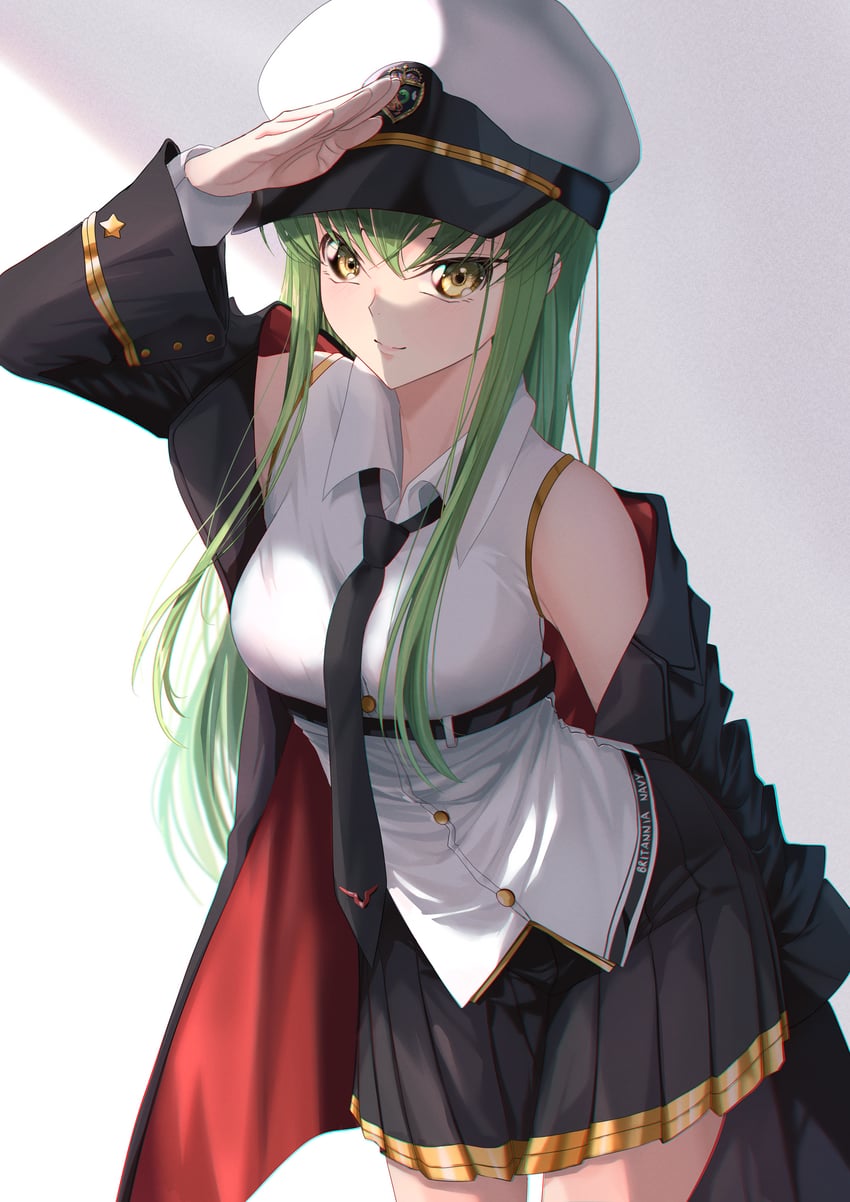 c.c. and enterprise (azur lane and 1 more) drawn by budgiepon