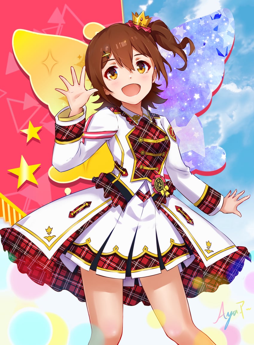 kasuga mirai (idolmaster and 2 more) drawn by koaya