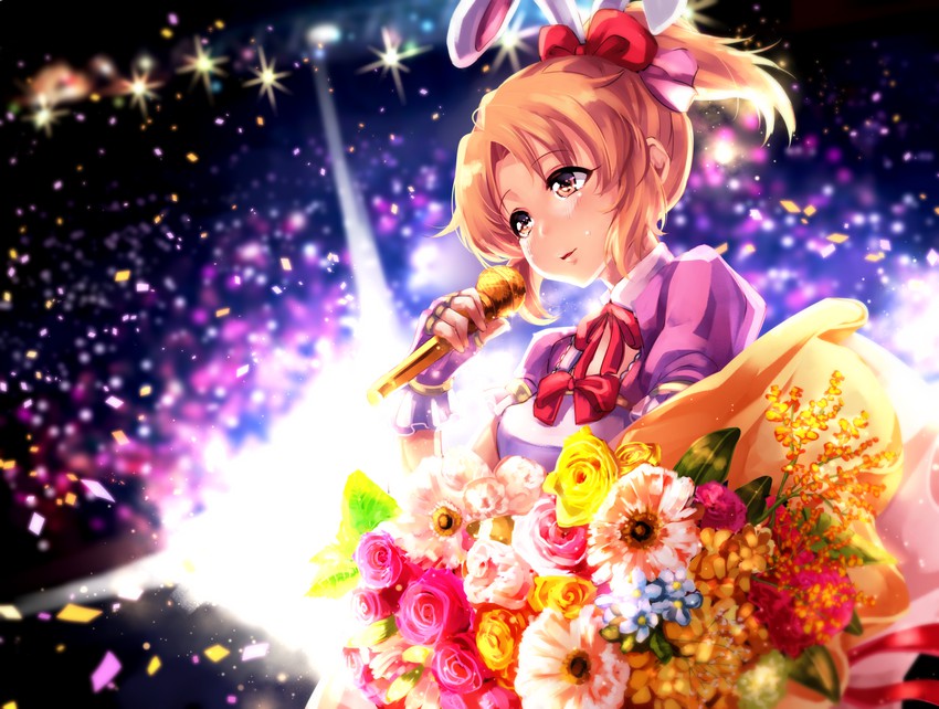abe nana (idolmaster and 1 more) drawn by shashaki