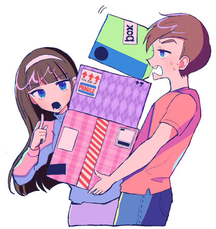 timmy turner and trixie tang (the fairly oddparents) drawn by chocovan1