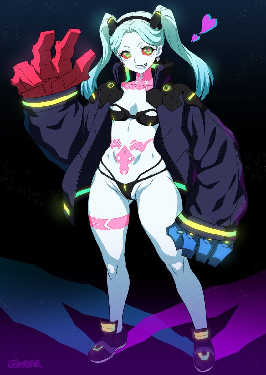 rebecca (cyberpunk and 1 more) drawn by joy_ride