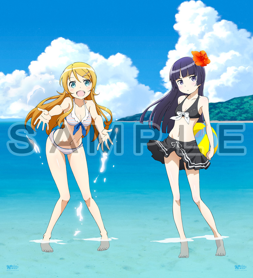 gokou ruri and kousaka kirino (ore no imouto ga konna ni kawaii wake ga nai)