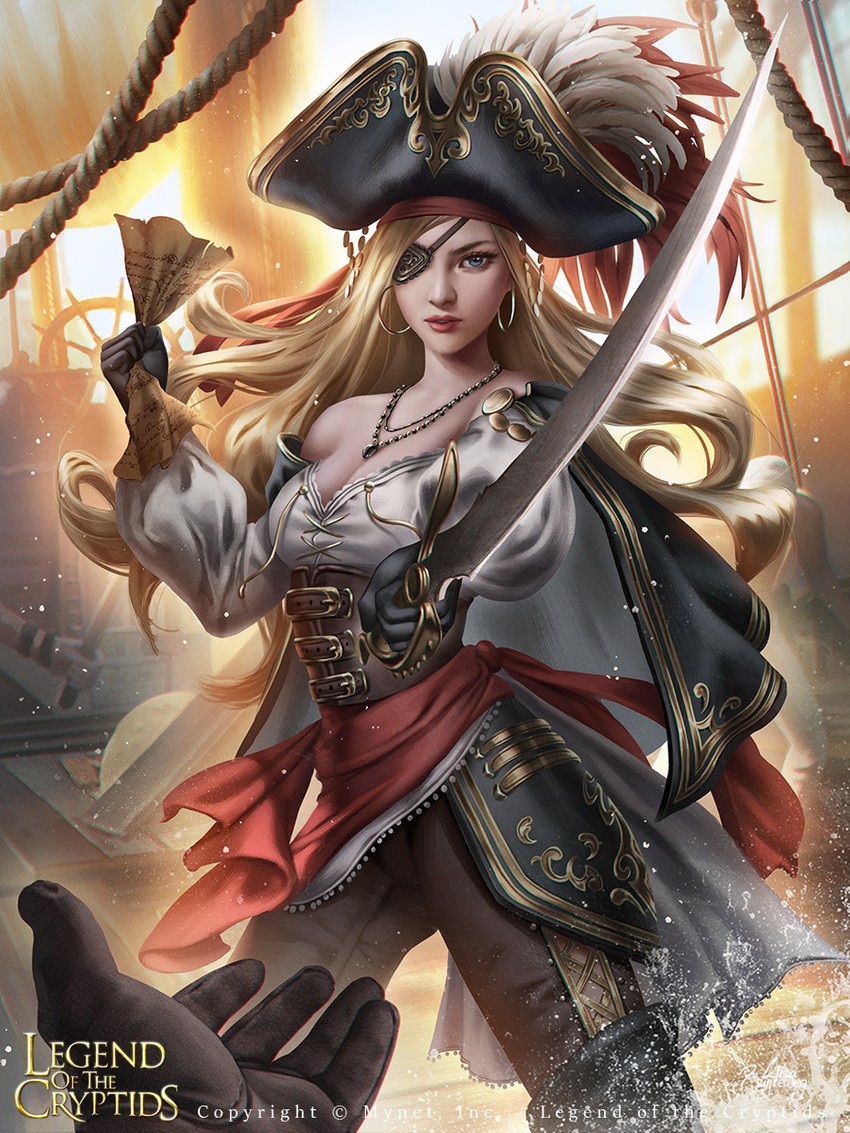 pirate princess ashlyan (legend of the cryptids) drawn by lisa_buijteweg