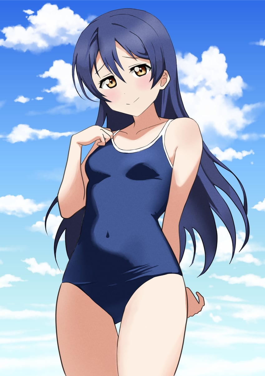 sonoda umi (love live! and 1 more) drawn by sesese_mimi