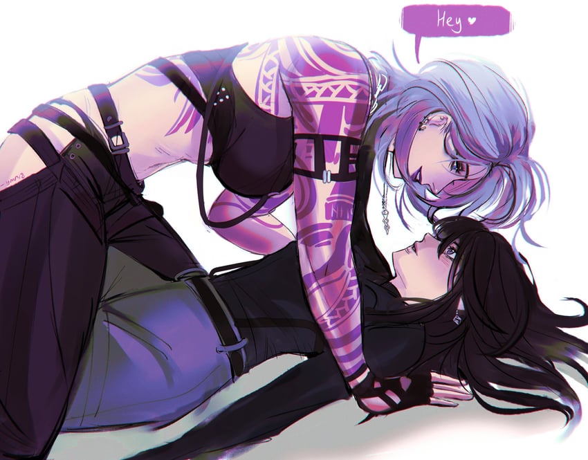 chief, female chief, and zoya (path to nowhere) drawn by ymr18