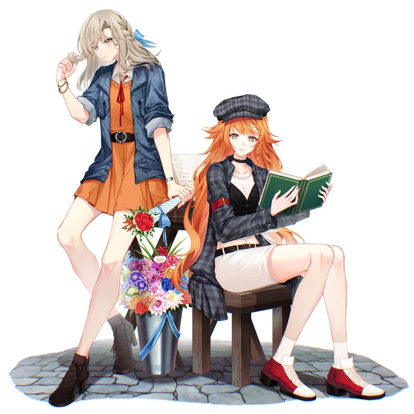 sonetto and matilda bouanich (reverse:1999) drawn by sieka_(piiroinardesco)