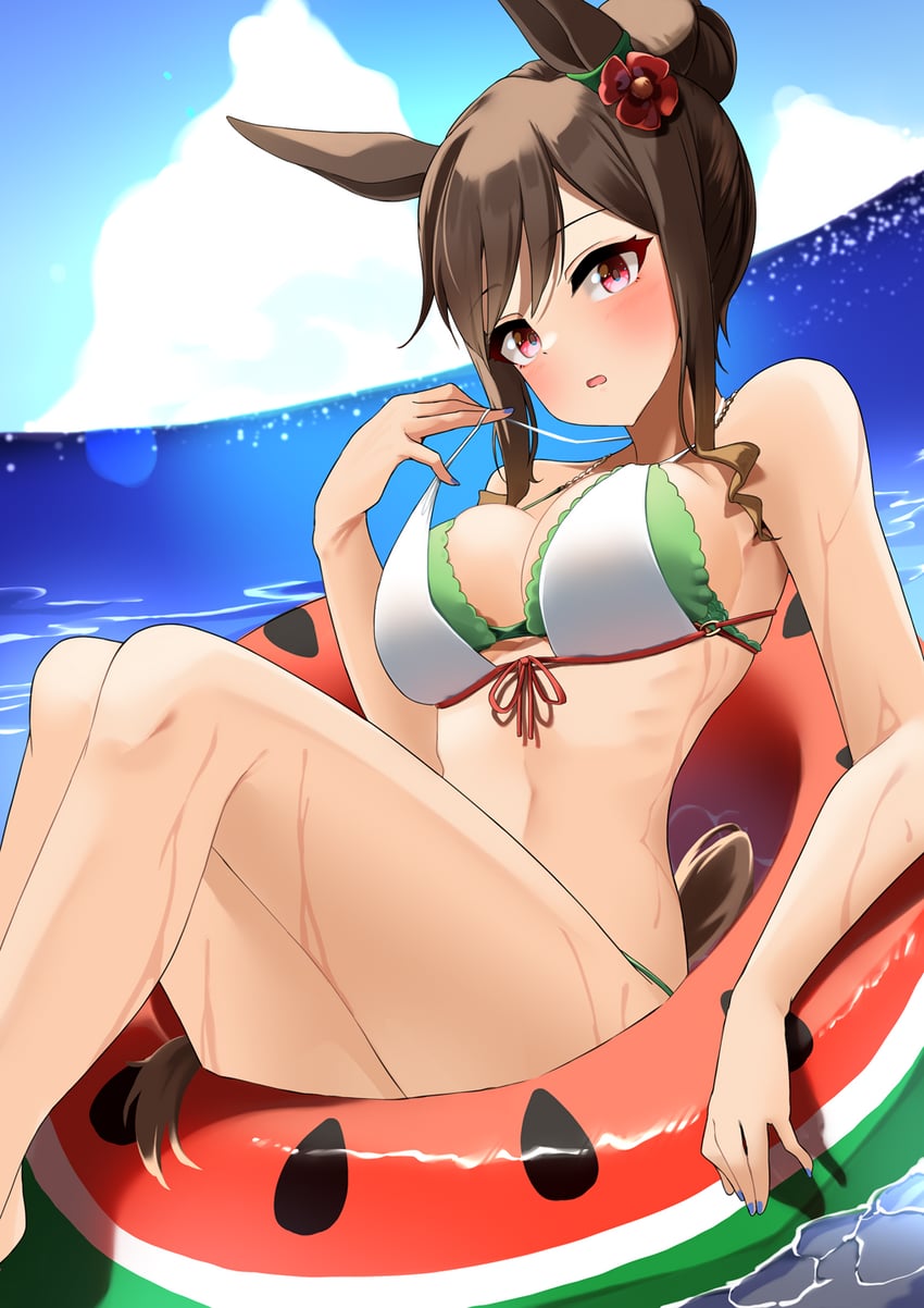 mai (umamusume and 1 more) drawn by komb