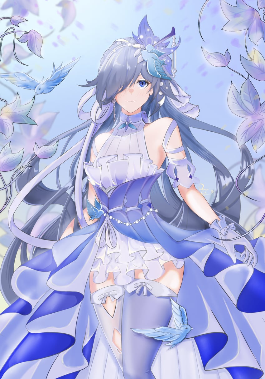 fu hua (honkai and 1 more) drawn by aicheng_acifh