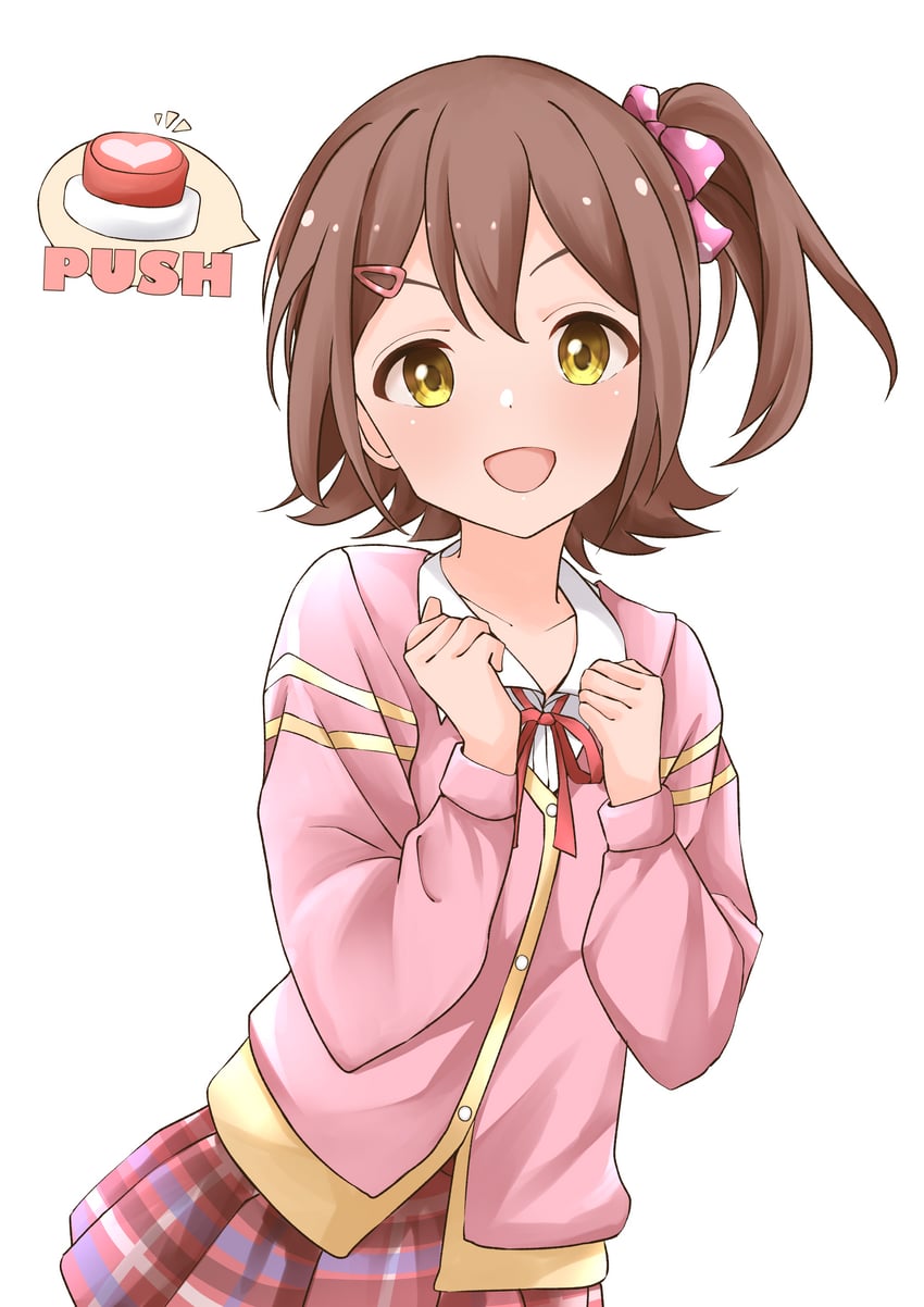 kasuga mirai (idolmaster and 1 more) drawn by b1ack_illust