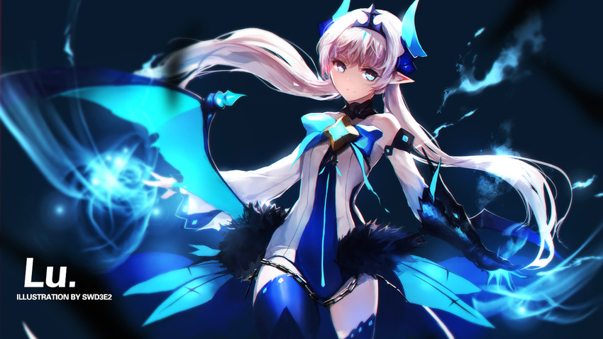 luciela r. sourcream and noblesse (elsword) drawn by swd3e2