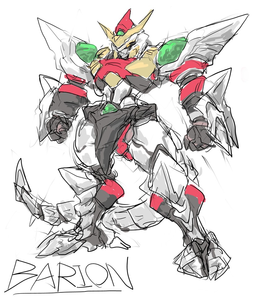 mashinryuu barion drawn by sirius_(kerberos)