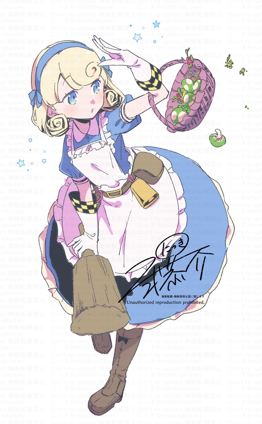 farmer and farmer 4 (sekaiju no meikyuu and 1 more) drawn by nikki_kyousuke