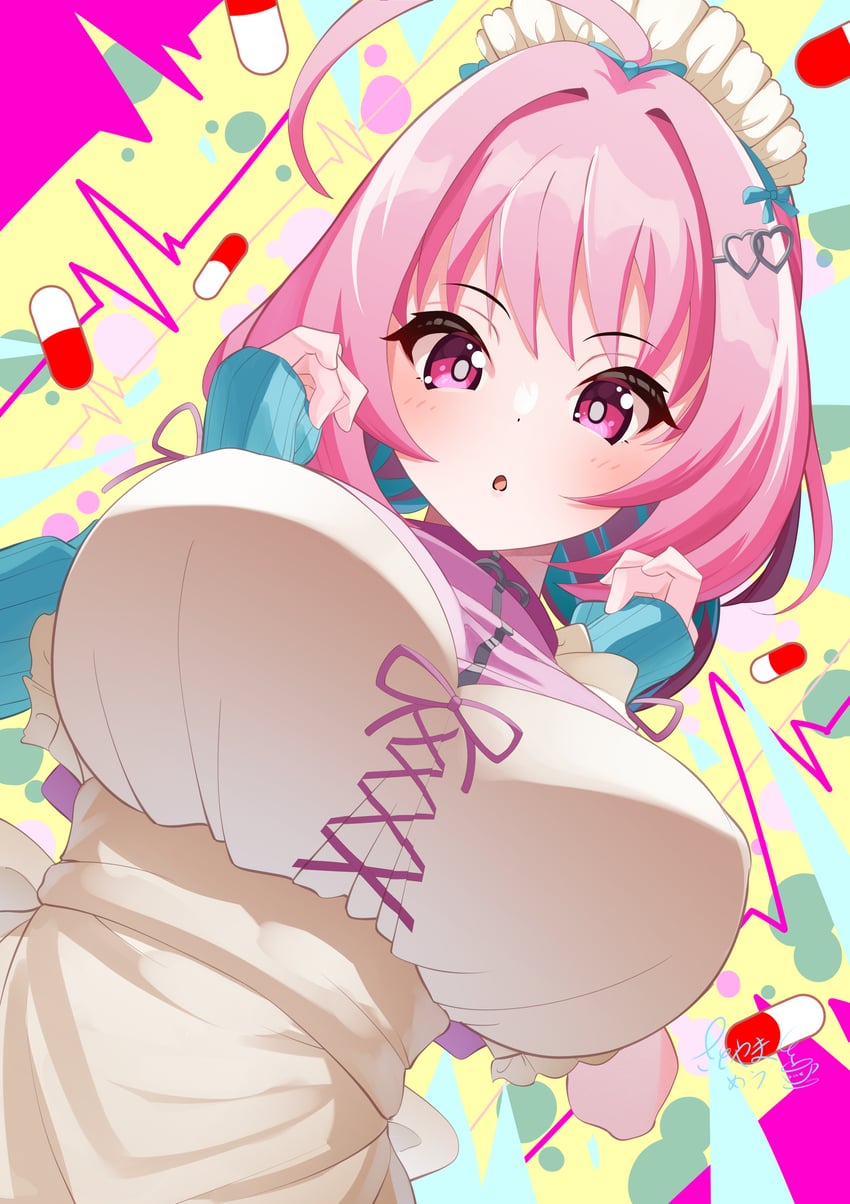 yumemi riamu (idolmaster and 1 more) drawn by satoyama_meu
