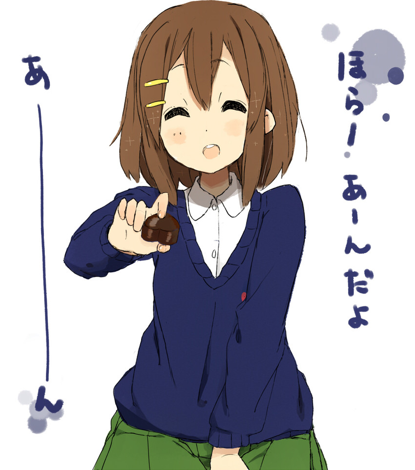 hirasawa yui (k-on!) drawn by nasuna