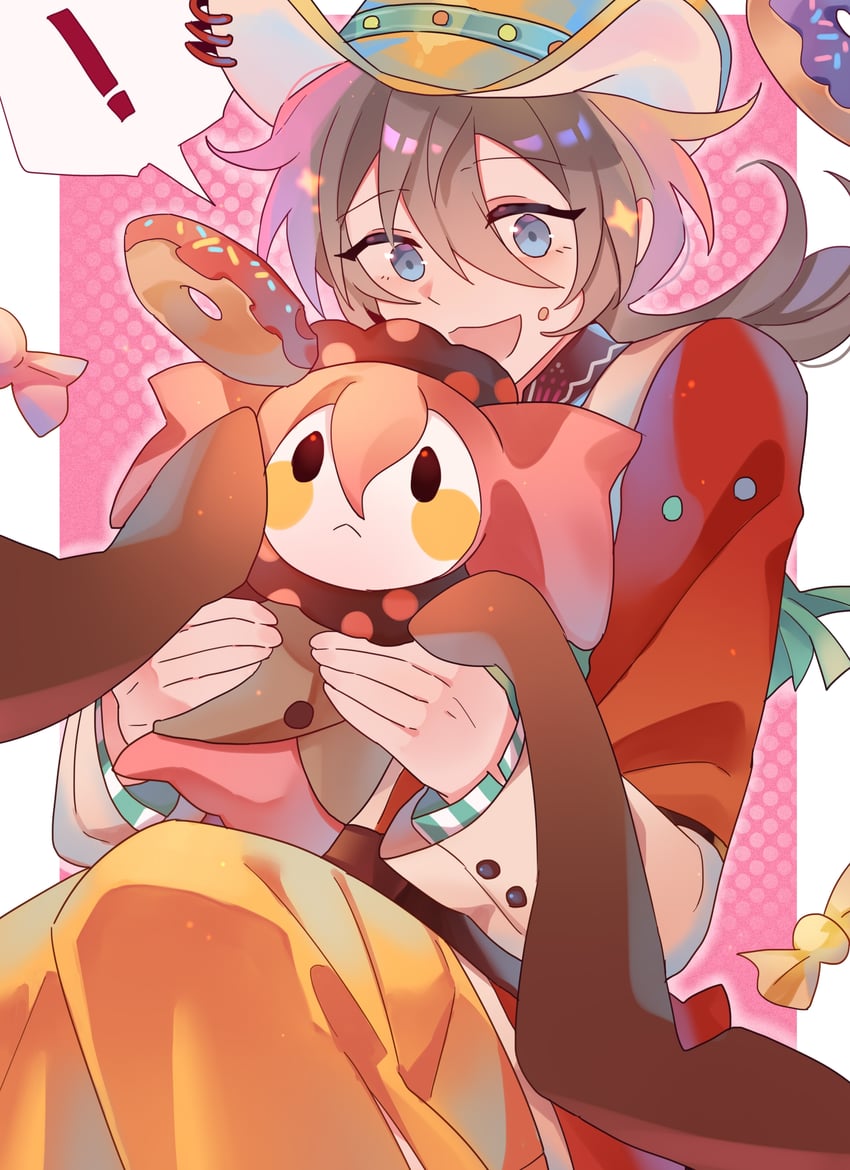 charlotte and shiina niki (mahou shoujo madoka magica and 1 more) drawn by tie_fei_wu_mang_dashuai