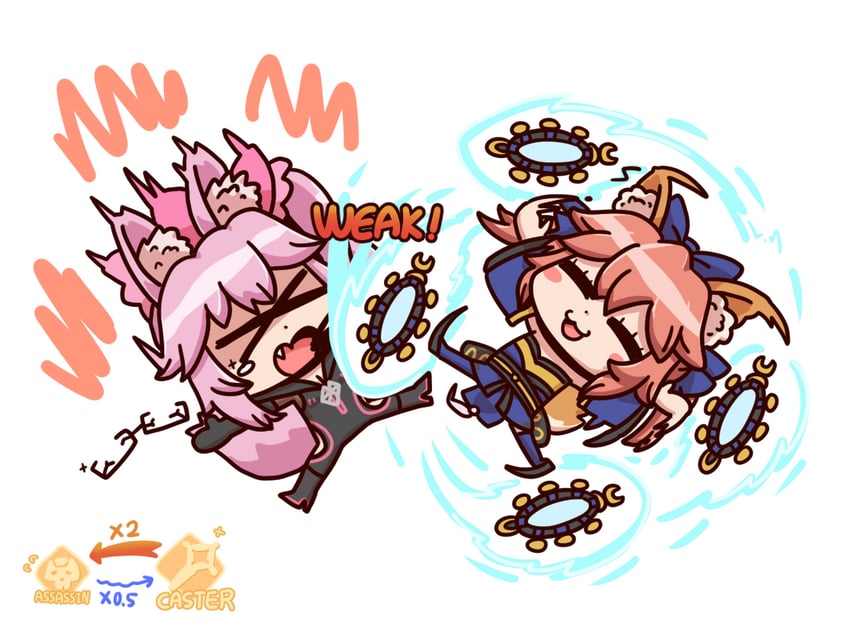 tamamo, tamamo no mae, and koyanskaya (fate and 1 more) drawn by l.n