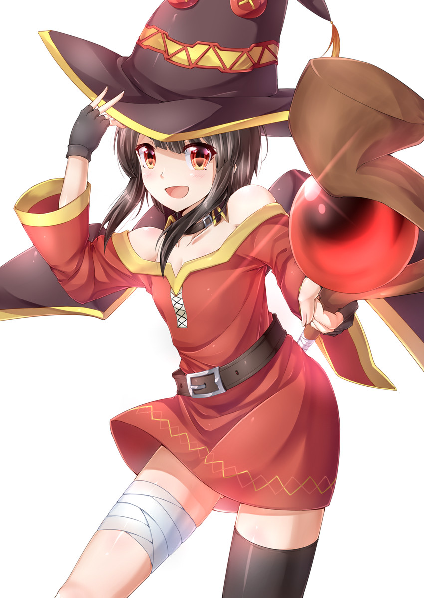 megumin (kono subarashii sekai ni shukufuku wo!) drawn by shun_no_shun
