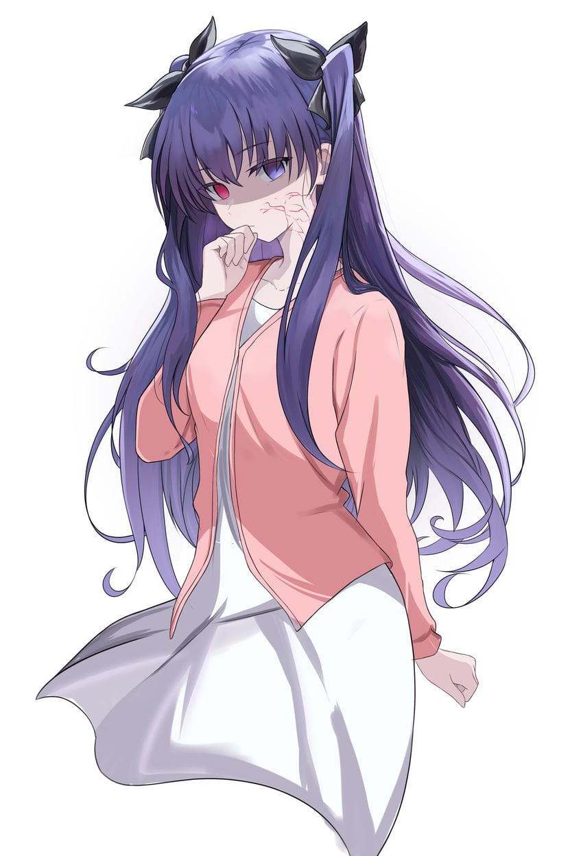 tohsaka rin and matou sakura (fate and 2 more) drawn by shokobr
