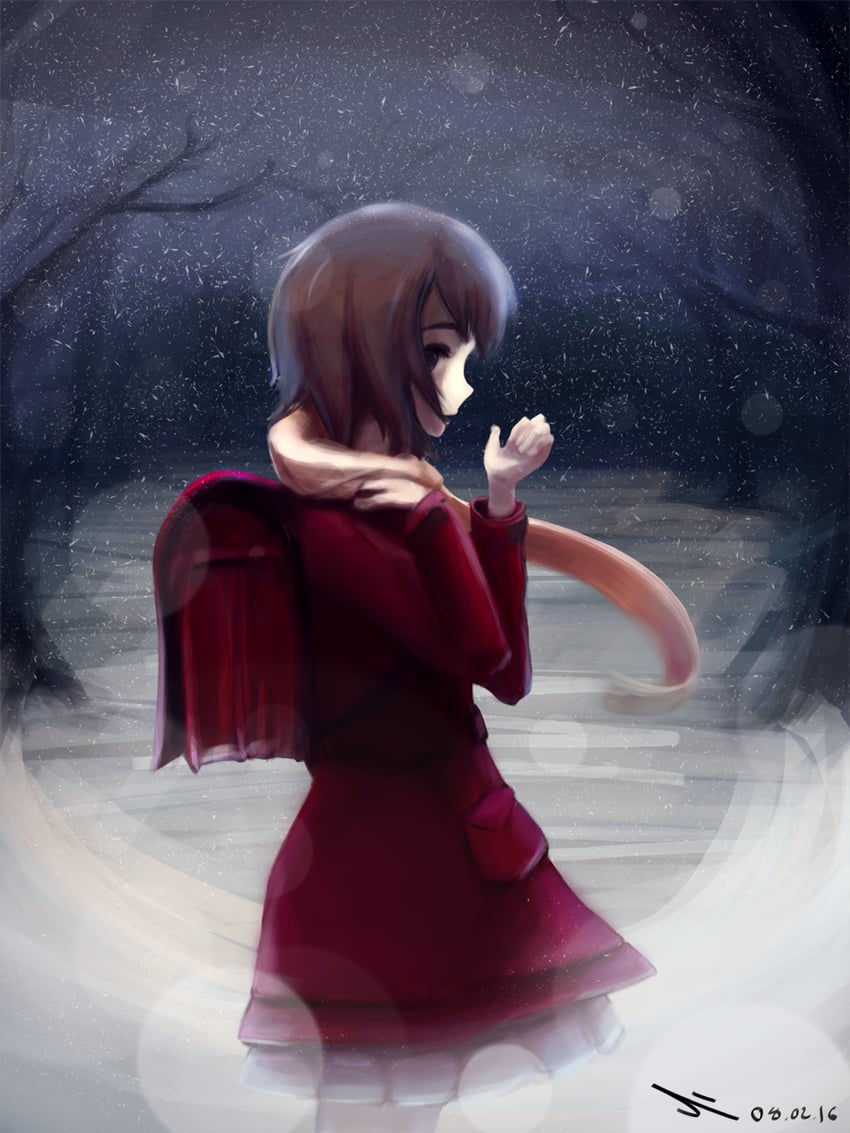 hinazuki kayo (boku dake ga inai machi) drawn by ili104