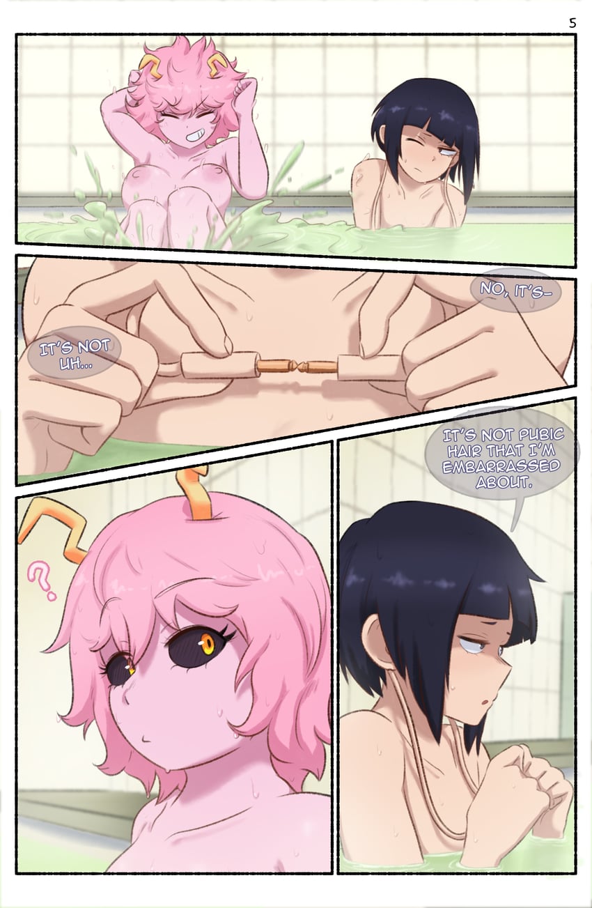 ashido mina and jiro kyoka (boku no hero academia) drawn by greatm8