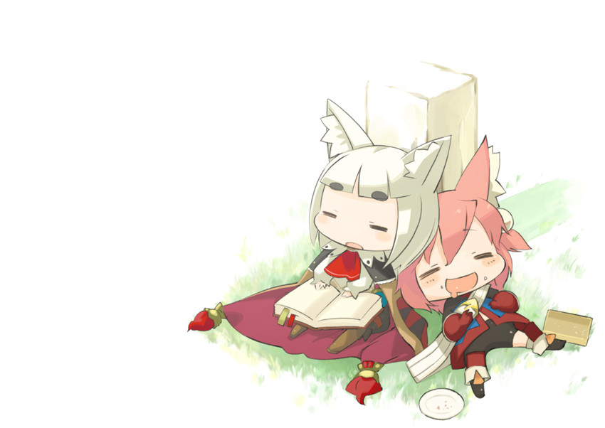 fighter, harukara, mage, and ikurakun (7th dragon) drawn by u_(the_unko)