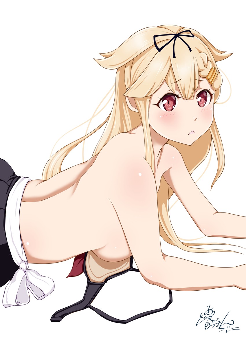 yuudachi and yuudachi kai ni (kantai collection) drawn by island_lagoon
