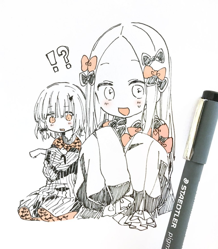 abigail williams and lavinia whateley (fate and 1 more) drawn by sofra