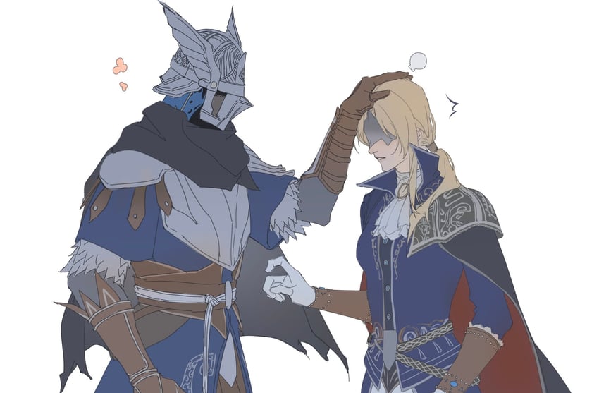 wylder and duchess (elden ring and 1 more) drawn by geranbb