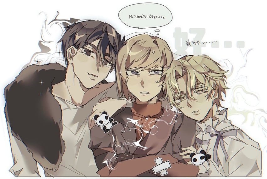 ivan, luka, and marty (alien stage) drawn by dokusuji_(kw9onou58)