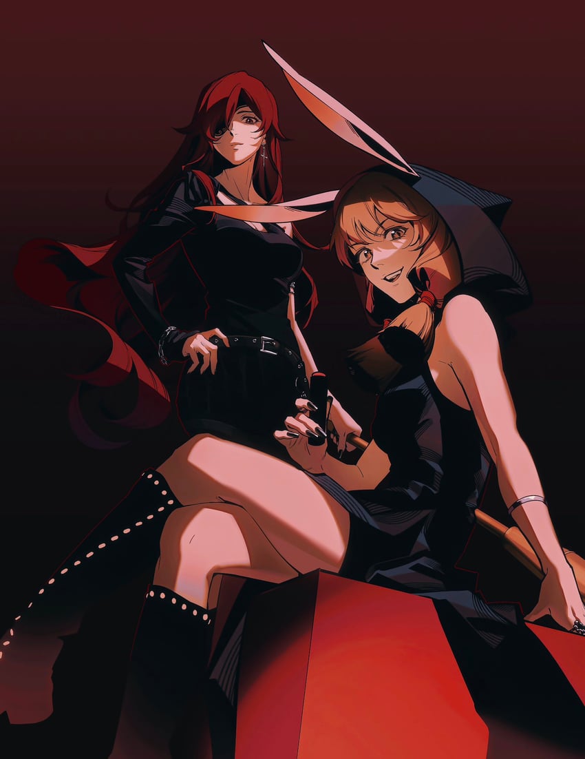 hwa ryun and xia xia (tower of god) drawn by shancunyinian
