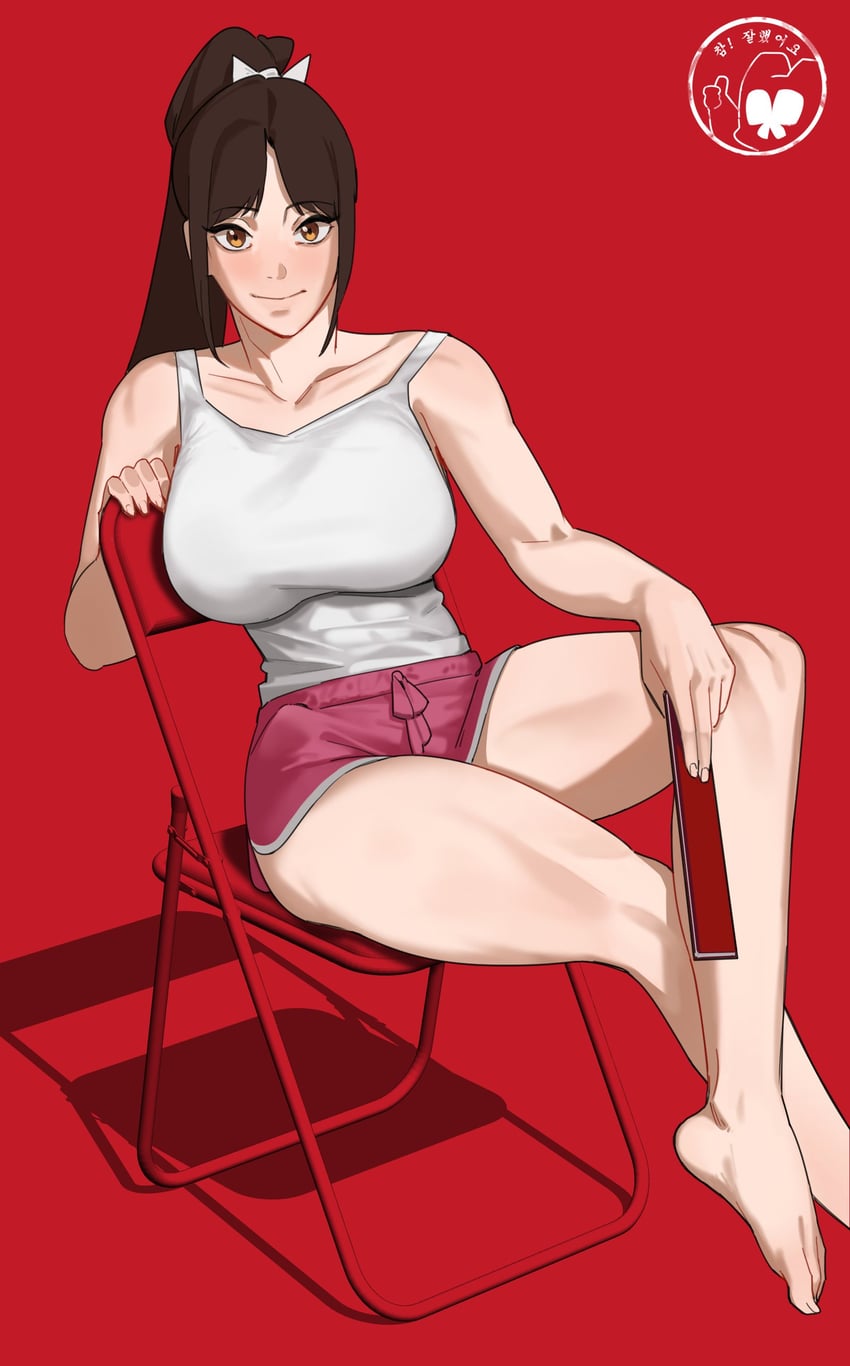 shiranui mai (street fighter and 2 more) drawn by hong_doo