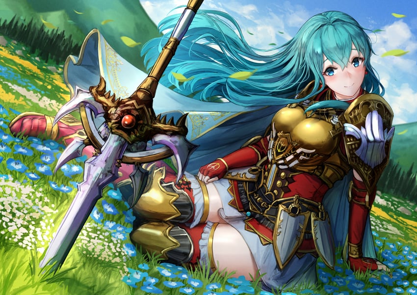 eirika (fire emblem and 2 more) drawn by ippers