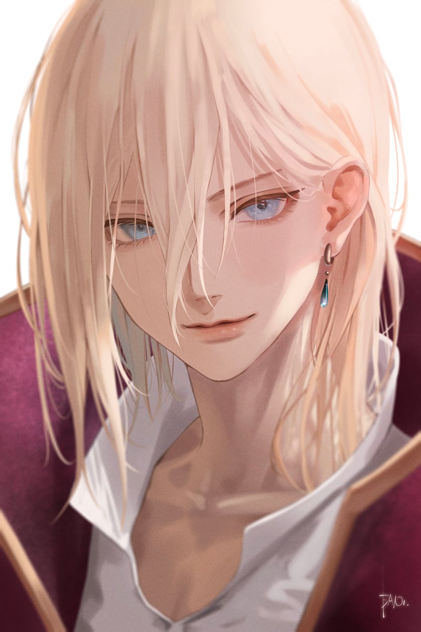 howl pendragon (studio ghibli and 1 more) drawn by bani-lizo