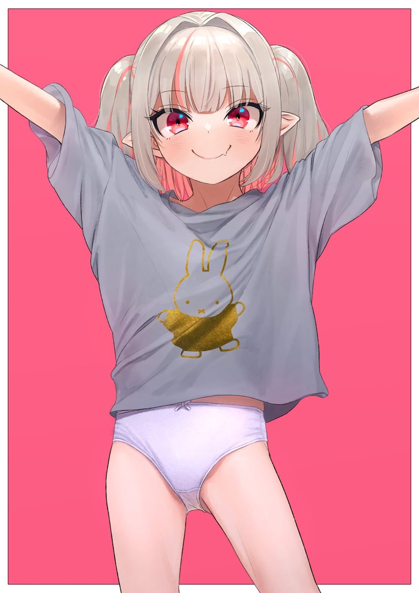 makaino ririmu and miffy (nijisanji and 1 more) drawn by sabamen