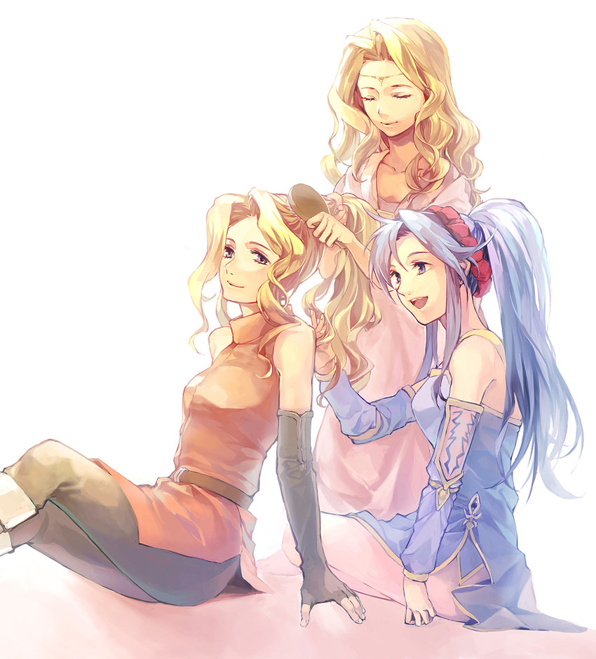tailtiu, brigid, and edain (fire emblem and 1 more) drawn by kaito_(sawayakasawaday)